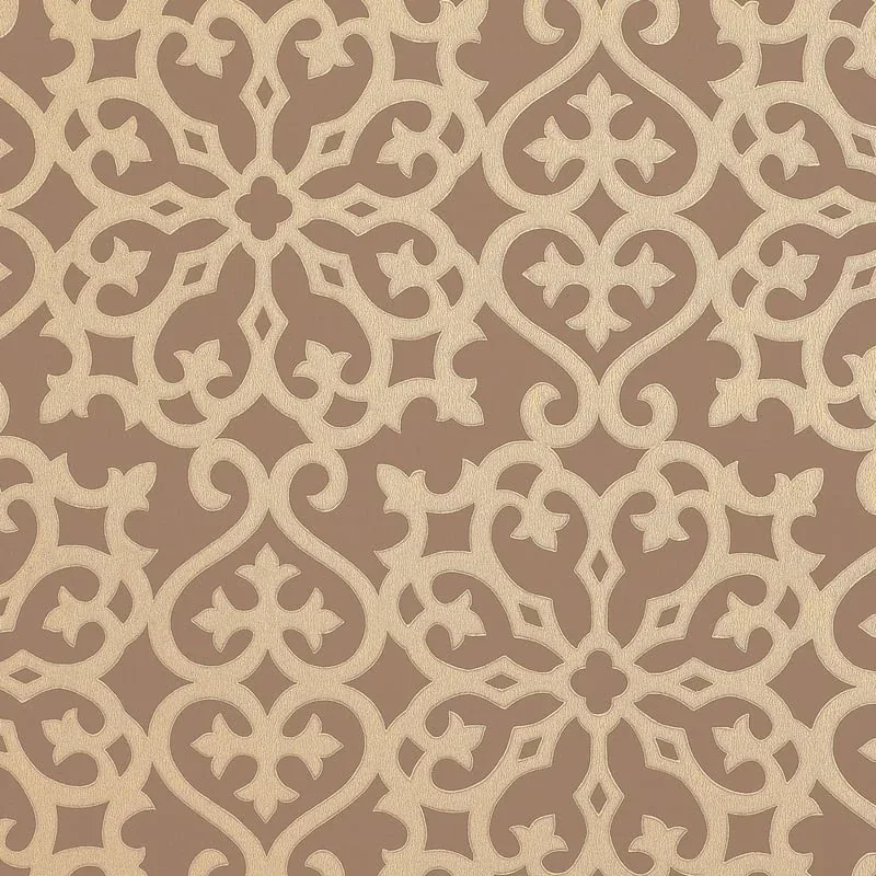T1829 | Allison - Metallic on Brown