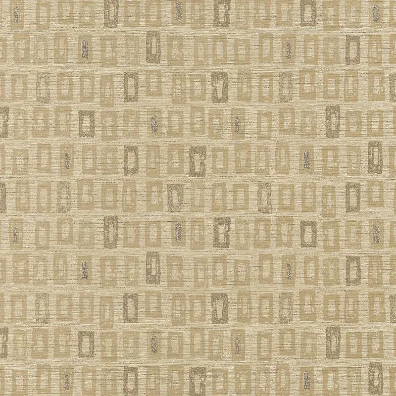 Katsu Metallic on Khaki Thibaut wallpaper by Wallpaper Twins