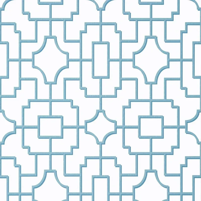 T20875 | Fretwork - Light Blue
