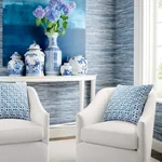 Grand Falls Blue Thibaut wallpaper by Wallpaper Twins