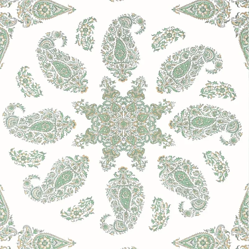 T36442 | East India – Green and White