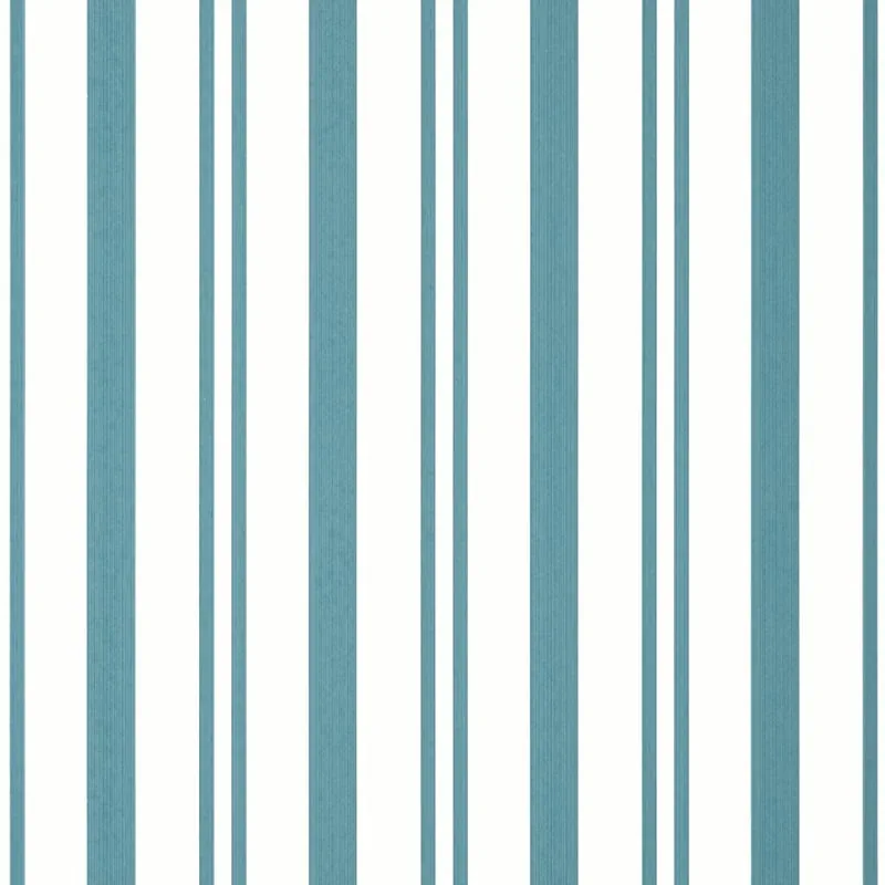 Maggie Stripe Teal Thibaut wallpaper by Wallpaper Twins