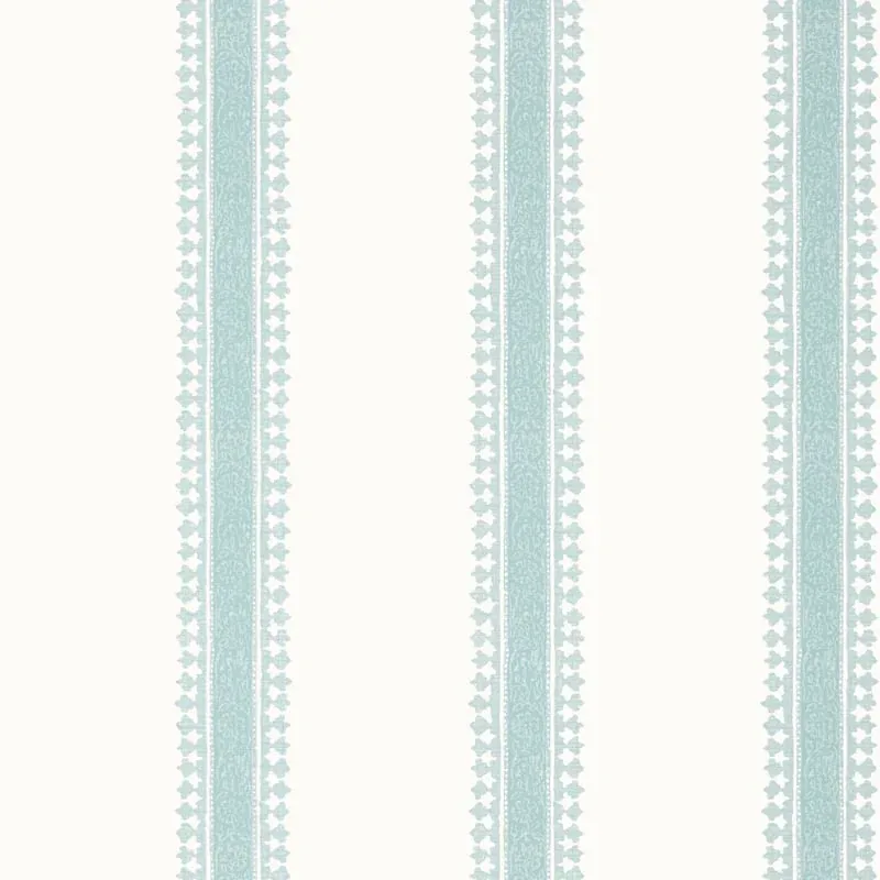 Cambridge Stripe Seaglass Thibaut wallpaper by Wallpaper Twins