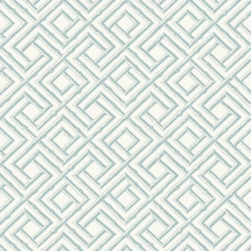 T42050 | French Lattice - Spa Blue