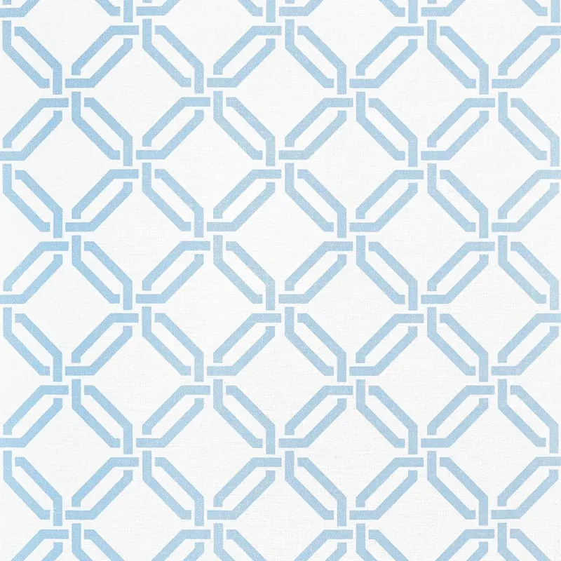 Miramar Way Light Blue Thibaut wallpaper by Wallpaper Twins