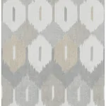 A-Street Prints Abilene Neutral Ikat Wallpaper - SKU 4147-27409