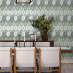 A-Street Prints Abilene Sea Green Ikat Wallpaper | Wallpaper Twins A-Street Prints Abilene Sea Green Ikat Wallpaper - SKU 4147-27406