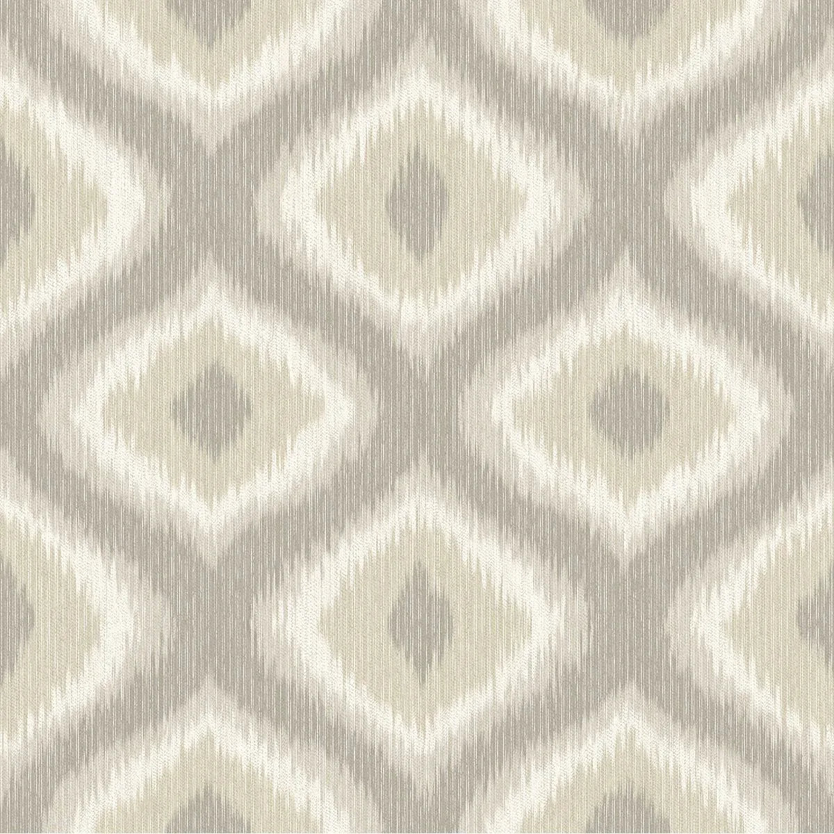 A-Street Prints Abra Taupe Ogee Wallpaper - SKU 2697-78015