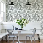 A-Street Prints Ada Black Floral Wallpaper | Wallpaper Twins A-Street Prints Ada Black Floral Wallpaper - SKU 2975-26203