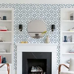 A-Street Prints Addis Blue Trellis Wallpaper | Wallpaper Twins A-Street Prints Addis Blue Trellis Wallpaper - SKU 4120-26828