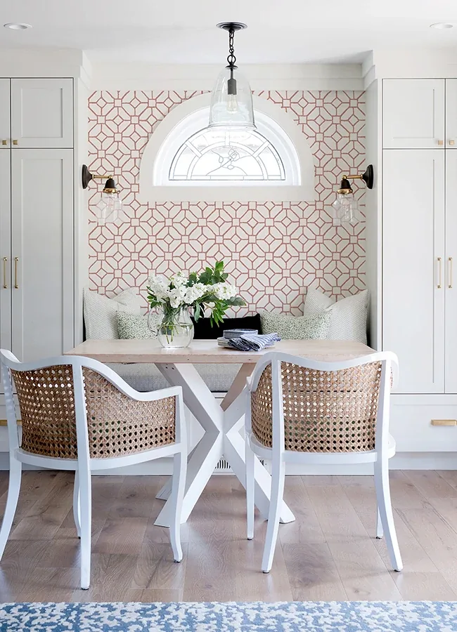 A-Street Prints Addis Coral Trellis Wallpaper | Wallpaper Twins A-Street Prints Addis Coral Trellis Wallpaper - SKU 4120-26830