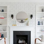 A-Street Prints Addis Grey Trellis Wallpaper - SKU 4120-26832