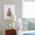 A-Street Prints Adele Teal Damask Wallpaper | Wallpaper Twins A-Street Prints Adele Teal Damask Wallpaper - SKU 2821-25150