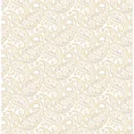 A-Street Prints Adrian Honey Paisley Wallpaper - SKU 2657-22214
