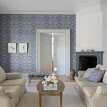 A-Street Prints African Marigold Blue Floral Wallpaper | Wallpaper Twins A-Street Prints African Marigold Blue Floral Wallpaper - SKU 4153-82024