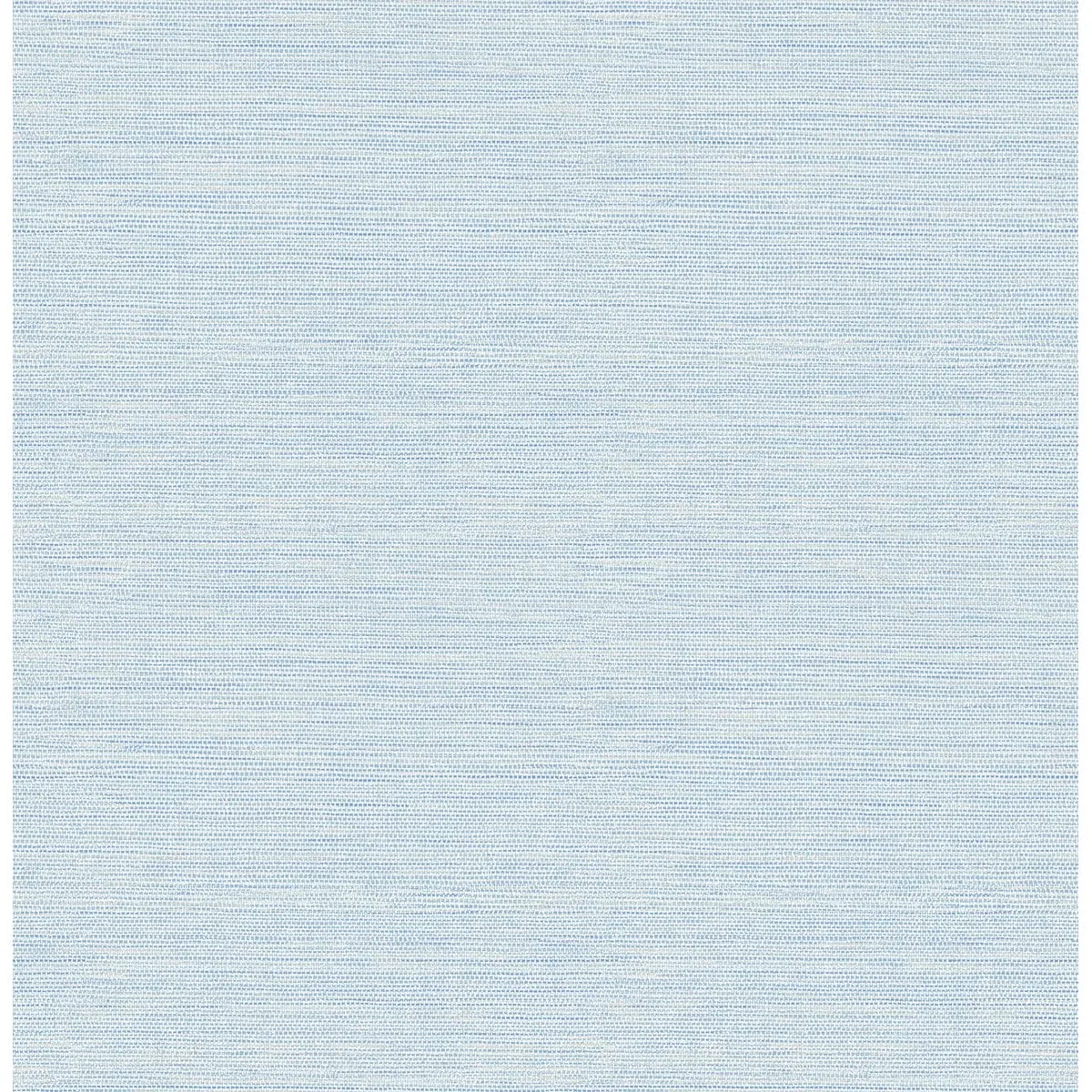 2902-24283 | Agave Blue Faux Grasscloth Wallpaper