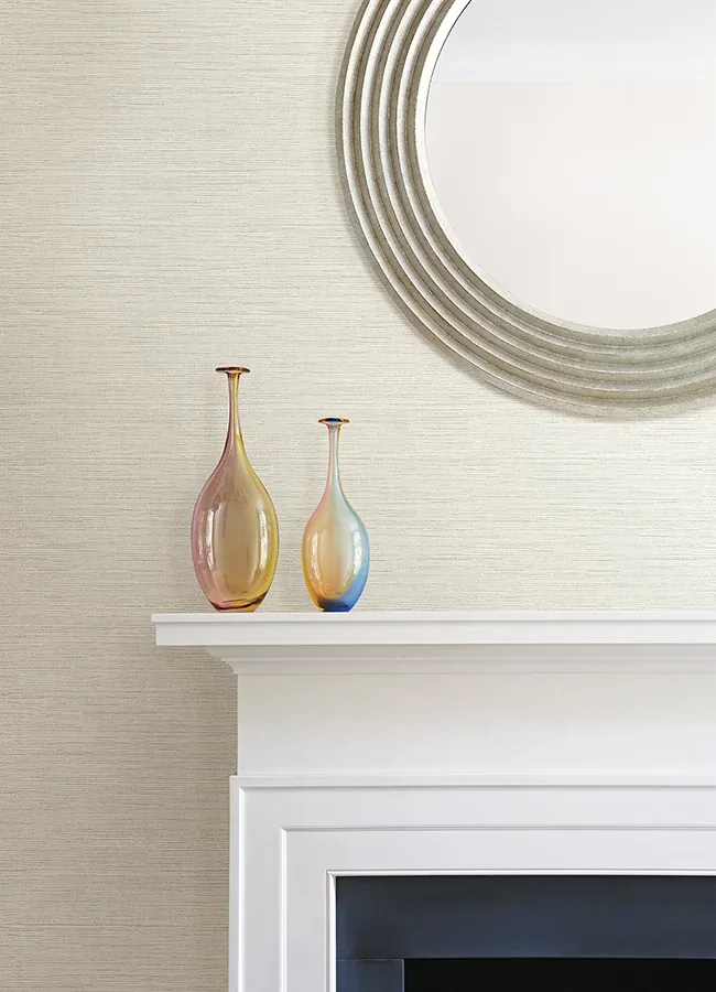 A-Street Prints Agave Light Grey Faux Grasscloth Wallpaper | Wallpaper Twins A-Street Prints Agave Light Grey Faux Grasscloth Wallpaper - SKU 4080-24281