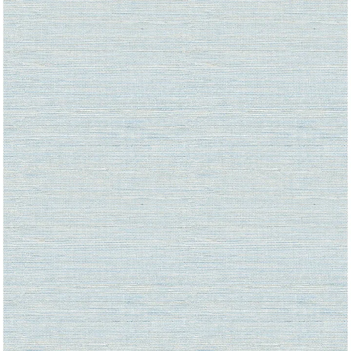4046-24283 | Agave Sky Blue Faux Grasscloth Wallpaper