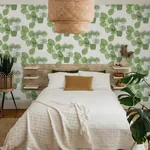 A-Street Prints Aida Green Potted Plant Wallpaper | Wallpaper Twins A-Street Prints Aida Green Potted Plant Wallpaper - SKU 4014-87558