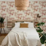 A-Street Prints Aida Pink Potted Plant Wallpaper | Wallpaper Twins A-Street Prints Aida Pink Potted Plant Wallpaper - SKU 4014-87556