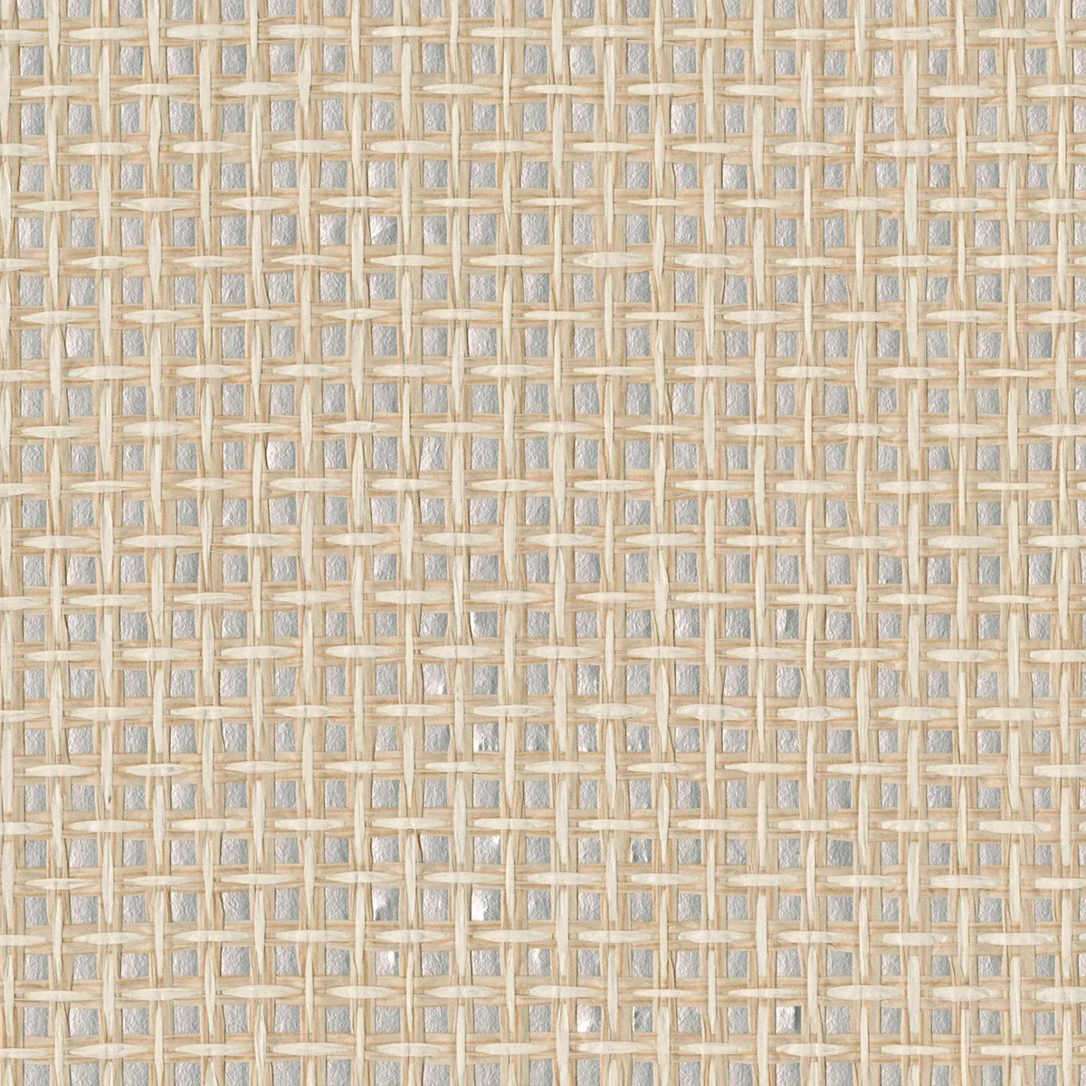 A-Street Prints Aki Silver Paper Weave Grasscloth Wallpaper - SKU 2972-54774