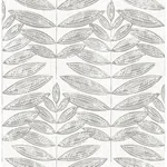 A-Street Prints Akira Dove Leaf Wallpaper - SKU 2821-25101