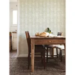 A-Street Prints Akira Taupe Leaf Wallpaper - SKU 2999-25100