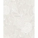 A-Street Prints Alannah Bone Bone Botanical Wallpaper | Wallpaper Twins A-Street Prints Alannah Bone Bone Botanical Wallpaper - SKU 2903-25858