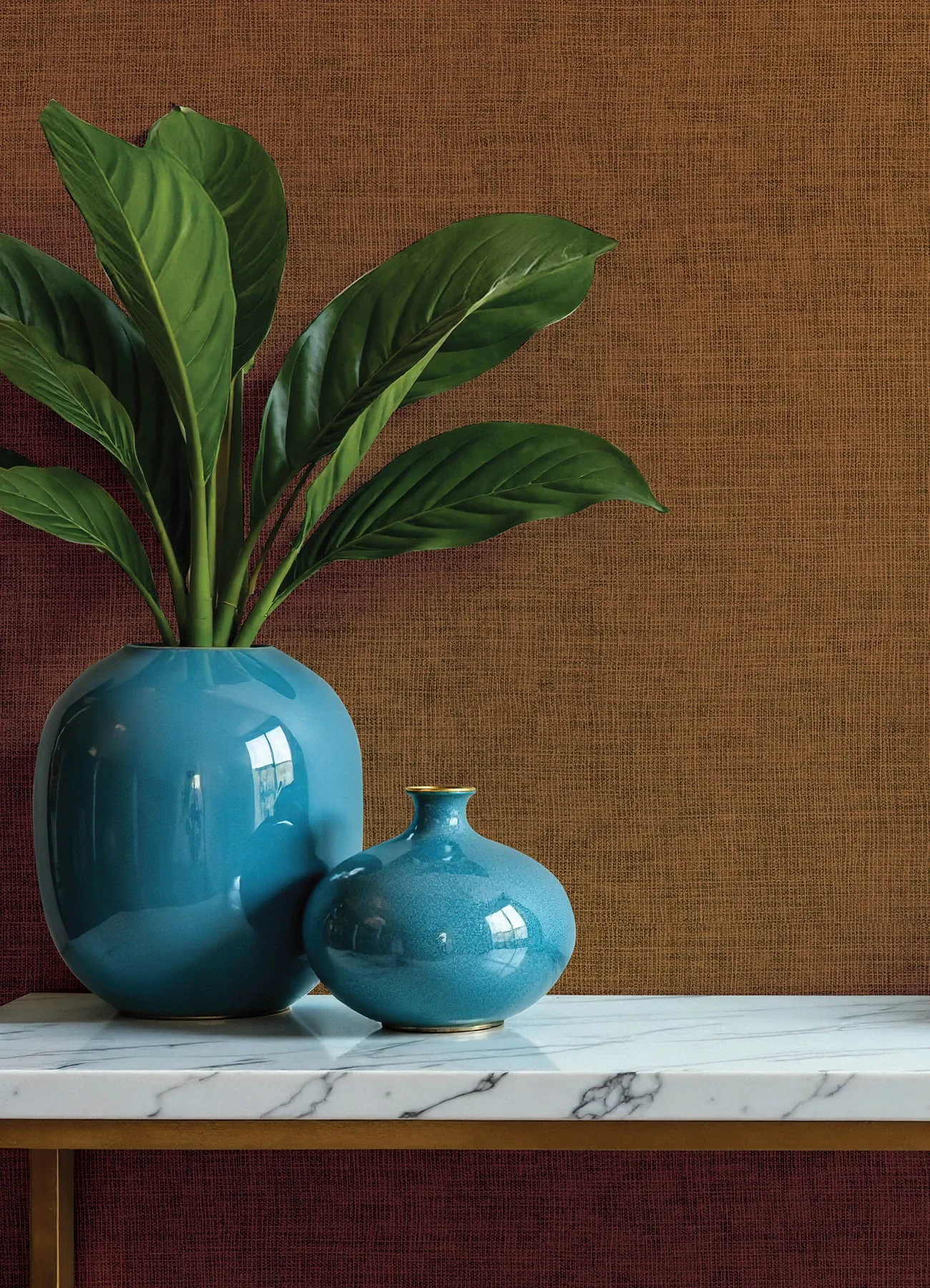 A-Street Prints Alba Copper Open Weave Wallpaper | Wallpaper Twins A-Street Prints Alba Copper Open Weave Wallpaper - SKU 4193-7409