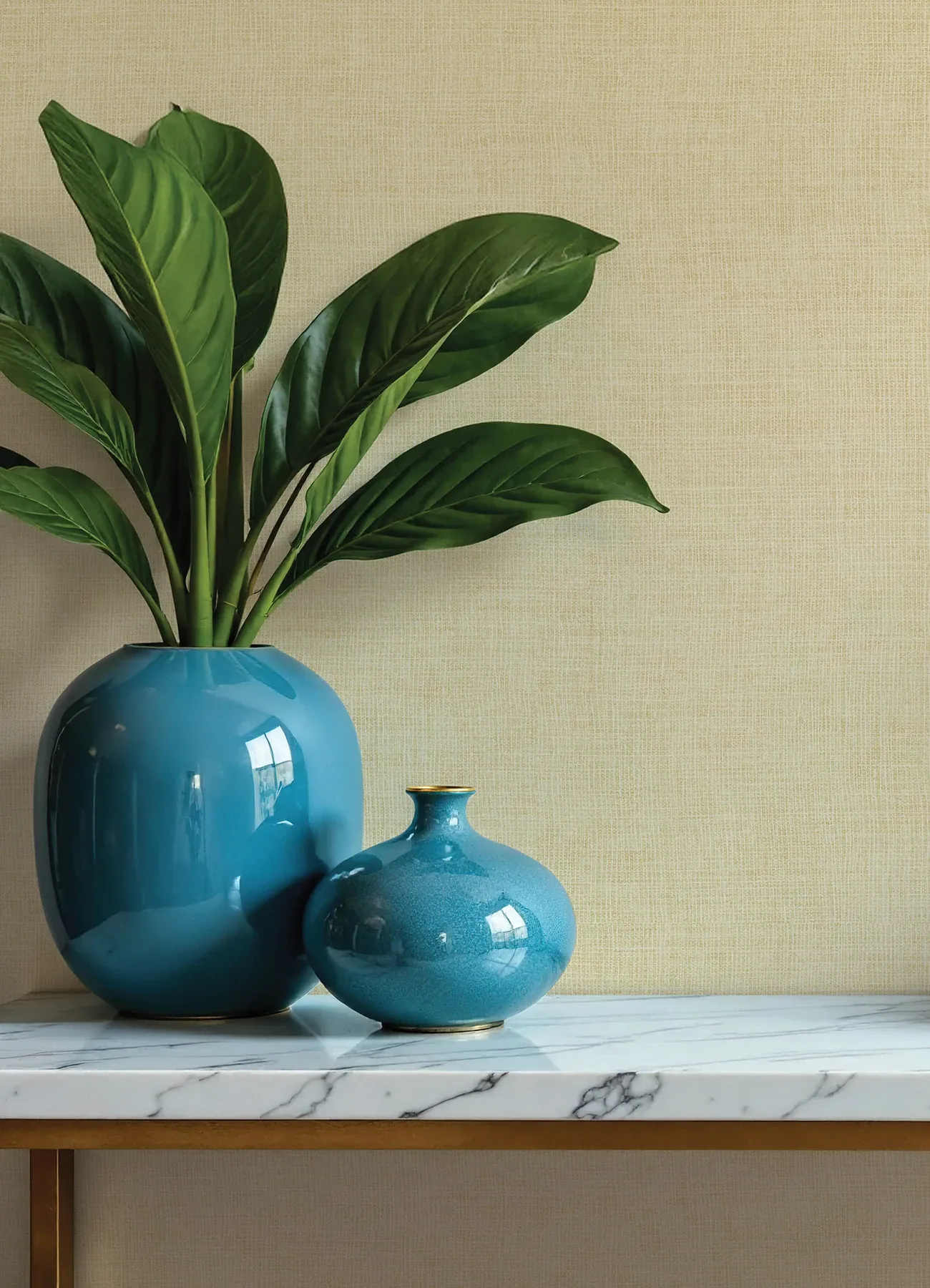 A-Street Prints Alba Cream Open Weave Wallpaper - SKU 4193-7404