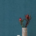 A-Street Prints Alba Dark Blue Open Weave Wallpaper - SKU 4193-7414