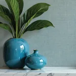 A-Street Prints Alba Sky Blue Open Weave Wallpaper - SKU 4193-7411