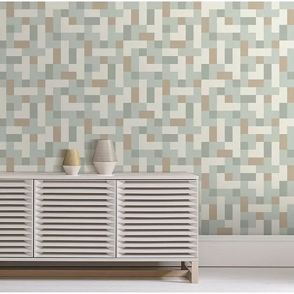 A-Street Prints Alby Mint Geometric Wallpaper | Wallpaper Twins A-Street Prints Alby Mint Geometric Wallpaper - SKU 2889-25222