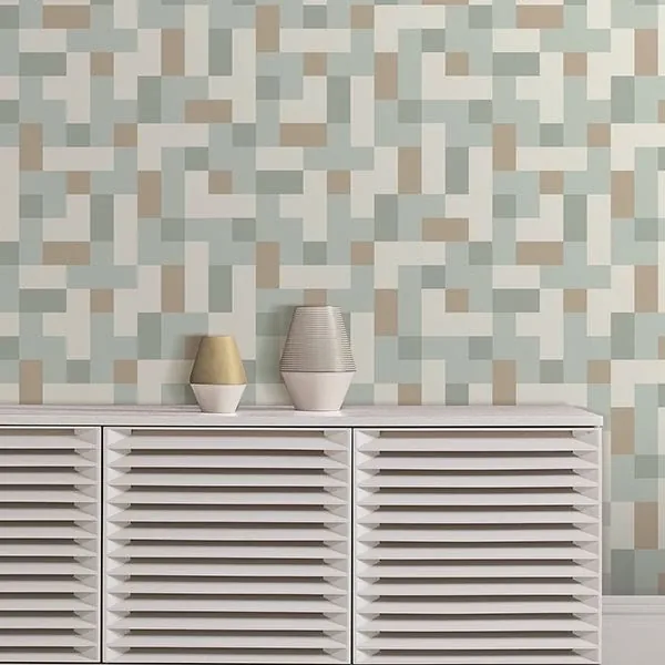 A-Street Prints Alby Mint Geometric Wallpaper | Wallpaper Twins A-Street Prints Alby Mint Geometric Wallpaper - SKU 2889-25222