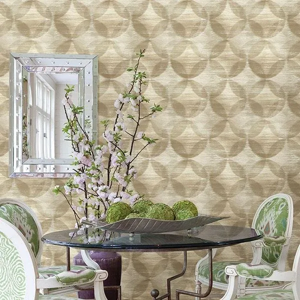 A-Street Prints Alchemy Honey Geometric Wallpaper | Wallpaper Twins A-Street Prints Alchemy Honey Geometric Wallpaper - SKU 2793-24701