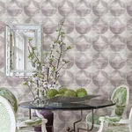 A-Street Prints Alchemy Purple Geometric Wallpaper - SKU 2793-24703