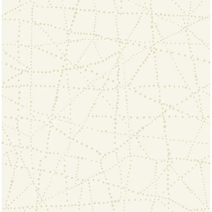 4141-27127 | Alcott Cream Dotted Wallpaper