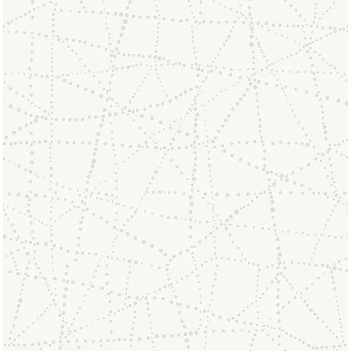 4141-27125 | Alcott Ivory Dotted Wallpaper