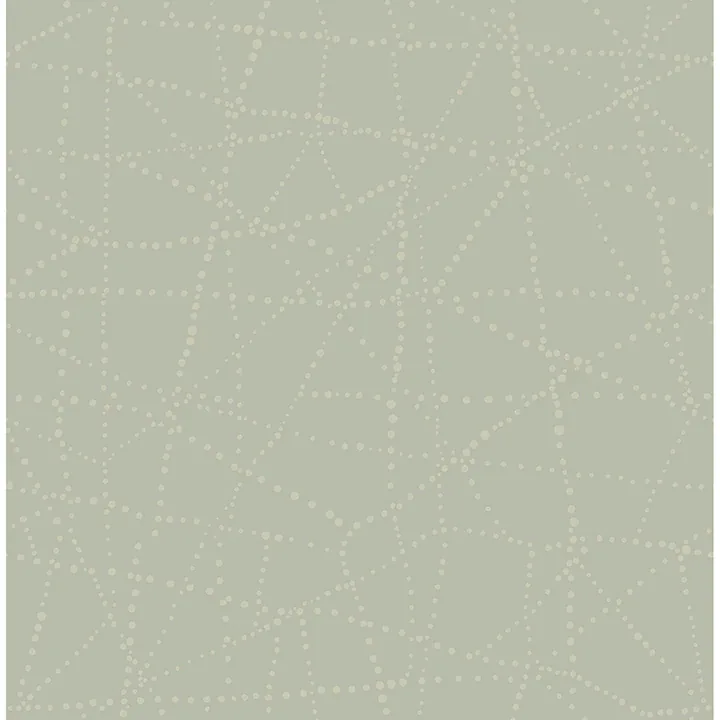 A-Street Prints Alcott Sage Dotted Wallpaper - SKU 4141-27124