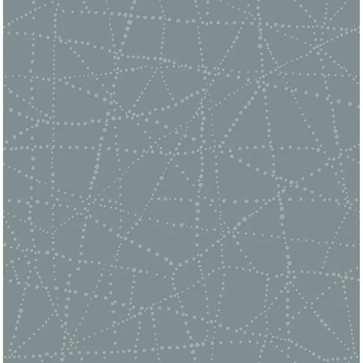 4141-27128 | Alcott Slate Dotted Wallpaper