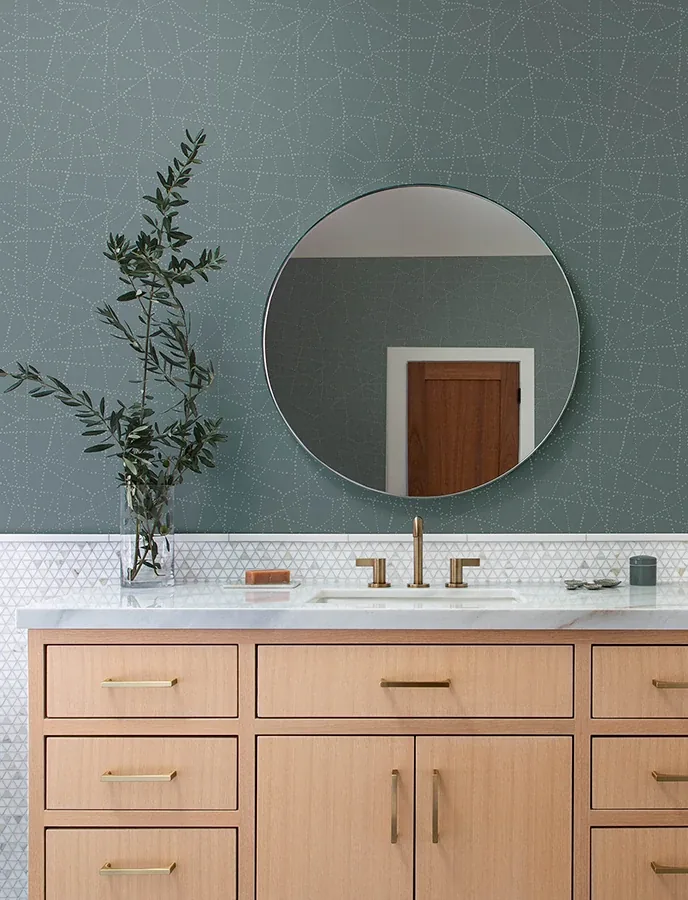 A-Street Prints Alcott Slate Dotted Wallpaper | Wallpaper Twins A-Street Prints Alcott Slate Dotted Wallpaper - SKU 4141-27128
