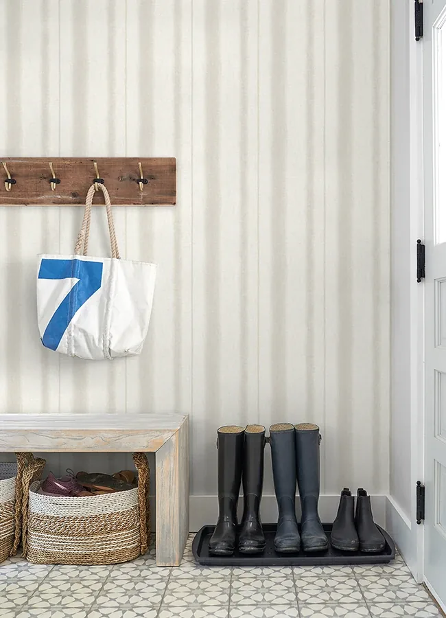 A-Street Prints Alena Light Grey Soft Stripe Wallpaper | Wallpaper Twins A-Street Prints Alena Light Grey Soft Stripe Wallpaper - SKU 4121-26906