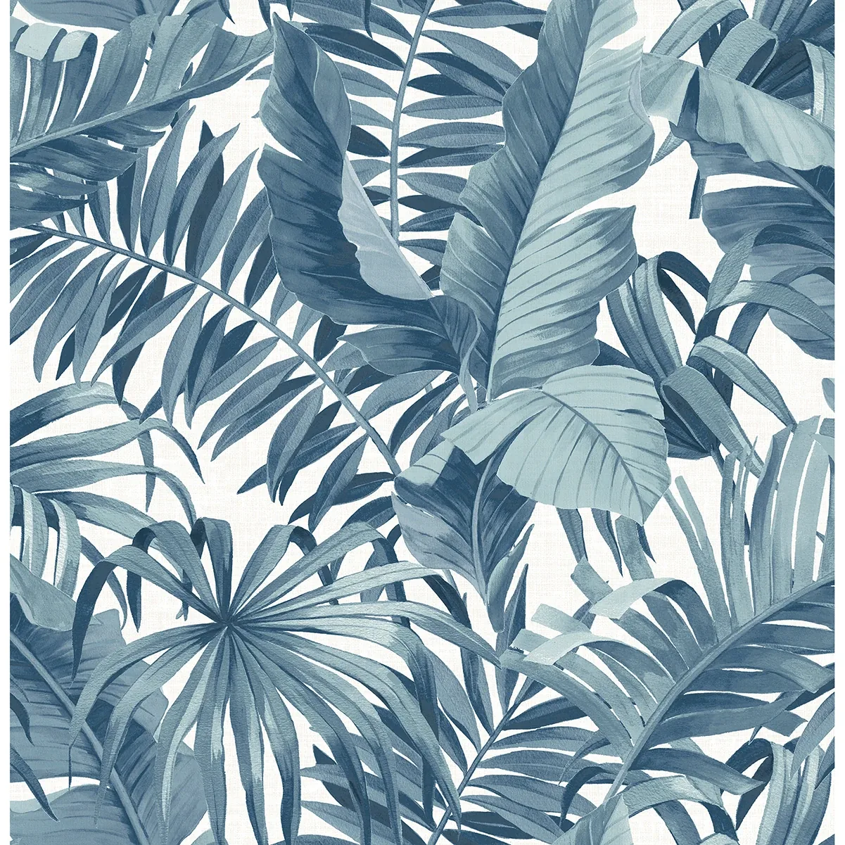 2969-24133 | Alfresco Blue Tropical Palm Wallpaper