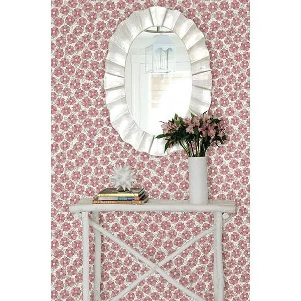 A-Street Prints Allison Pink Floral Wallpaper | Wallpaper Twins A-Street Prints Allison Pink Floral Wallpaper - SKU 2657-22225