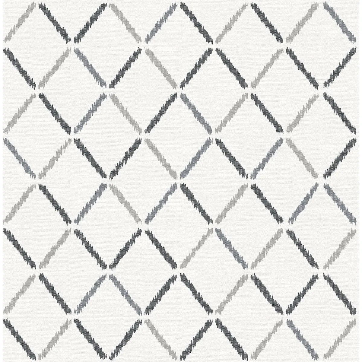 2902-25534 | Allotrope Charcoal Linen Geometric Wallpaper