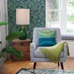 A-Street Prints Alma Blue Tropical Floral Wallpaper | Wallpaper Twins A-Street Prints Alma Blue Tropical Floral Wallpaper - SKU 2969-87527