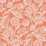 A-Street Prints Alma Coral Tropical Floral Wallpaper | Wallpaper Twins A-Street Prints Alma Coral Tropical Floral Wallpaper - SKU 2969-87528