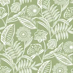 A-Street Prints Alma Green Tropical Floral Wallpaper | Wallpaper Twins A-Street Prints Alma Green Tropical Floral Wallpaper - SKU 2969-87530