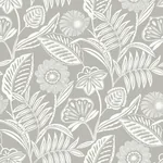A-Street Prints Alma Light Grey Tropical Floral Wallpaper | Wallpaper Twins A-Street Prints Alma Light Grey Tropical Floral Wallpaper - SKU 2969-87531