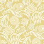 A-Street Prints Alma Yellow Tropical Floral Wallpaper | Wallpaper Twins A-Street Prints Alma Yellow Tropical Floral Wallpaper - SKU 2969-87529